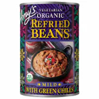 Amy's Organic Refried Beans with Mild Green Chiles 15.4 oz