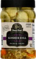 Boars Head Kosher Dill Pickle Chips 26 fl oz