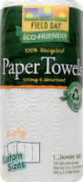 Field Day 100% Recycled Jumbo Paper Towel Rolls 1 roll