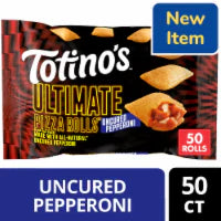 Totino's Ultimate Uncured Pepperoni Pizza Rolls Frozen Snacks 24.46 oz