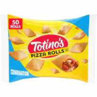Totino's Combination Pizza Rolls Frozen Kids Snacks Microwave Air Fryer Ready 50 Rolls