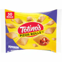 Totino's Pizza Rolls Pepperoni Flavored Frozen Snacks 50 Rolls