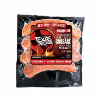 Texas Smokehouse Smoked Pork & Beef Sausage Links 13 oz