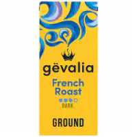 Gevalia French Roast Dark Roast Ground Coffee, Bag 12 OZ