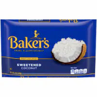 Baker’s Sweetened Angel Flake Coconut, Bag 14 OZ