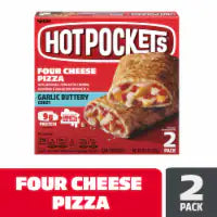 Hot Pockets® Frozen Snack Four Cheese Pizza Frozen Sandwiches 2 pack