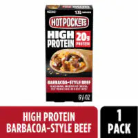 High Protein Barbacoa Style Beef Air Fryer Food Frozen Sandwich 1 XL Sandwich  6.75 Oz