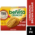 belVita Cinnamon Brown Sugar Breakfast Bars Biscuits 5 ct