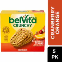 belVita Cranberry Orange Breakfast Bars Biscuits 5 ct