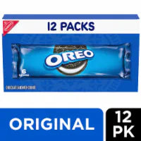 Oreo Chocolate Sandwich Cookies Snack Packs 12 ct / 2.4 oz