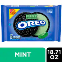 OREO Mint Creme Chocolate Sandwich Cookies Family Size 18.71 oz