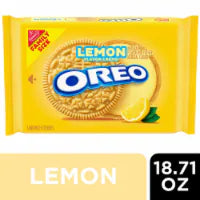 Oreo Lemon Creme Sandwich Cookies Family Size