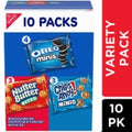 OREO Mini Nutter Butter Bites CHIPS AHOY! Mini Cookies Variety Pack 10 ct / 1 oz