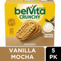 belVita Vanilla Mocha Breakfast Bars Biscuits 5 ct
