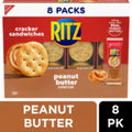 RITZ Peanut Butter Sandwich Crackers Multipack 8 ct