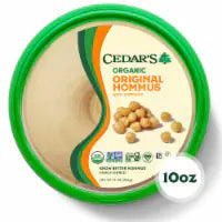 Cedar's Organic Original Hommus 10 oz.