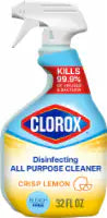Clorox Disinfecting All Purpose Cleaner Crisp Lemon Scent Spray