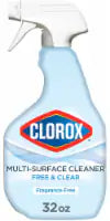 Clorox Free & Clear Multi Surface Cleaner Spray