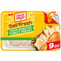 Oscar Mayer Deli Fresh Oven Roasted Turkey Breast Thin Sliced Lunchmeat 9 OZ