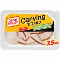 Oscar Mayer Carving Board Oven Roasted Turkey Breast Thick Sliced Lunchmeat 7.5 OZ