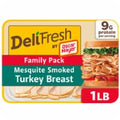 Oscar Mayer Deli Fresh Mesquite Smoked Turkey Breast Thin Sliced Lunchmeat 16 OZ