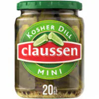 Claussen Kosher Dill Mini Pickles 20 fl oz