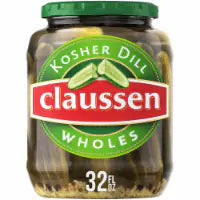 Claussen Kosher Dill Pickle Wholes 32 fl oz