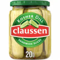 Claussen Kosher Dill Pickle Sandwich Slices 20 fl oz