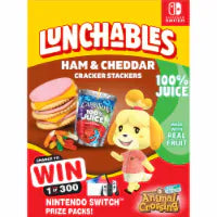 Lunchables Ham & Cheddar Cracker Stackers 2.8 oz