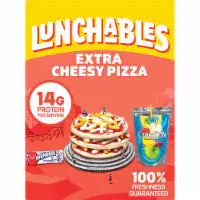 Lunchables Extra Cheese Pizza with Capri Sun Drink & Airheads Candy Kids Lunch Meal Kit