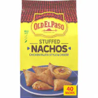 Old El Paso™ Chicken Fajita Style and Cheese Stuffed Nachos 40 ct / 0.42 oz