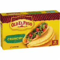 Old El Paso Gluten Free Crunchy Taco Shells 18 ct / 0.38 oz