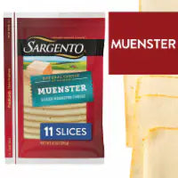 Sargento® Sliced Muenster Natural Cheese 8 oz