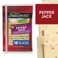 Sargento® Pepper Jack Sliced Cheese 10 slices / 7.5 oz