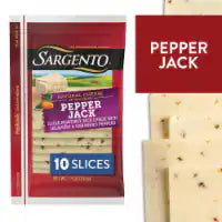 Sargento® Pepper Jack Sliced Cheese 10 Slices