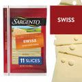 Sargento® Swiss Sliced Cheese 11 Slices / 7 oz