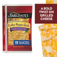 Sargento® Colby-Pepper Jack Sliced Cheese