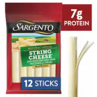 Sargento® Mozzarella String Cheese® Sticks 12 ct / 1 oz each