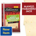Sargento® Mango Habanero Jack Sliced Cheese 6.67 oz