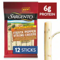 Sargento® Fiesta™ Pepper String Cheese 12 ct / 0.83 oz each