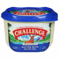 Challenge Spreadable Sea Salted Butter with Olive Oil