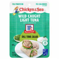 Chicken of the Sea® Wild Caught Dill Tuna Salad Light Tuna Pouch 2.5 oz