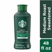 Starbucks® Medium Roast Sweetened Black Iced Coffee 48 fl oz