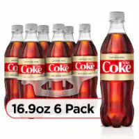 Diet Coke® Caffeine Free Soda Bottles 6/ 16.9oz