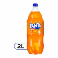 Fanta® Orange Caffeine Free Soda Bottle 2 liter