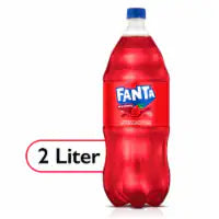 Fanta® Strawberry Caffeine Free Soda Bottle 2 liter