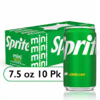 Sprite® Lemon Lime Caffeine Free Soda Mini Cans 10 pk / 7.5 fl oz
