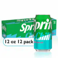 Sprite Chill Cherry Lime Soda Cans 12 /12oz