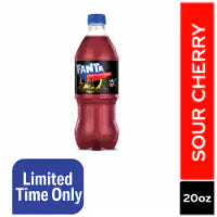 Fanta® Crimson Sour Cherry Soda Bottle 20 fl oz