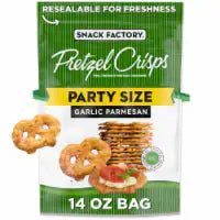 Snack Factory® Garlic Parmesan Pretzel Crisps Value Size 14oz